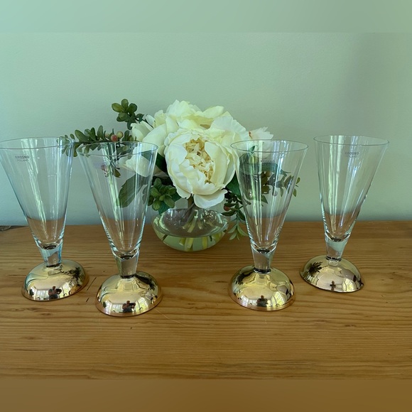Set of 4 Krosno Poland Glasses - Picture 1 of 5